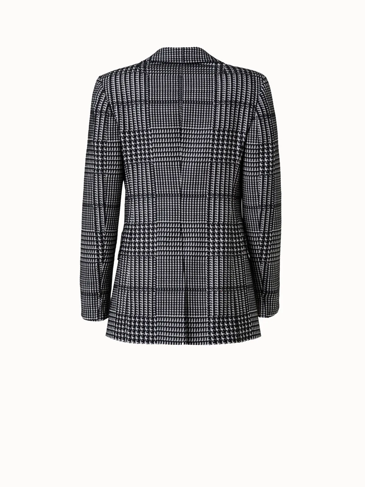 Boyfriend Jacket in Glen Check Jacquard