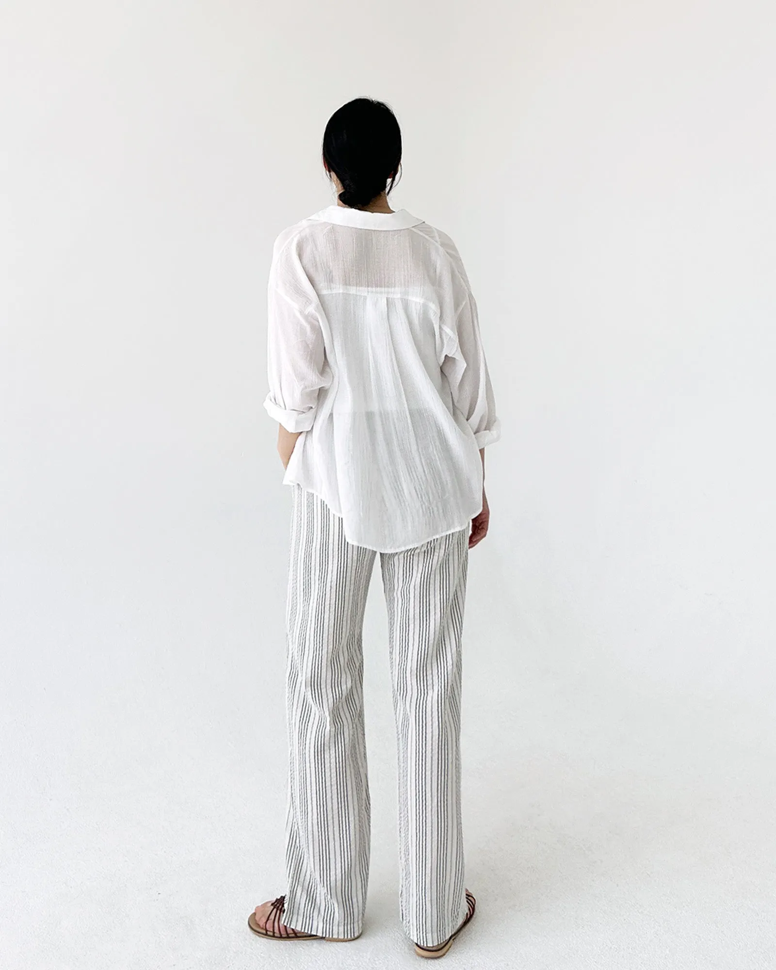 Striped Easy Pants