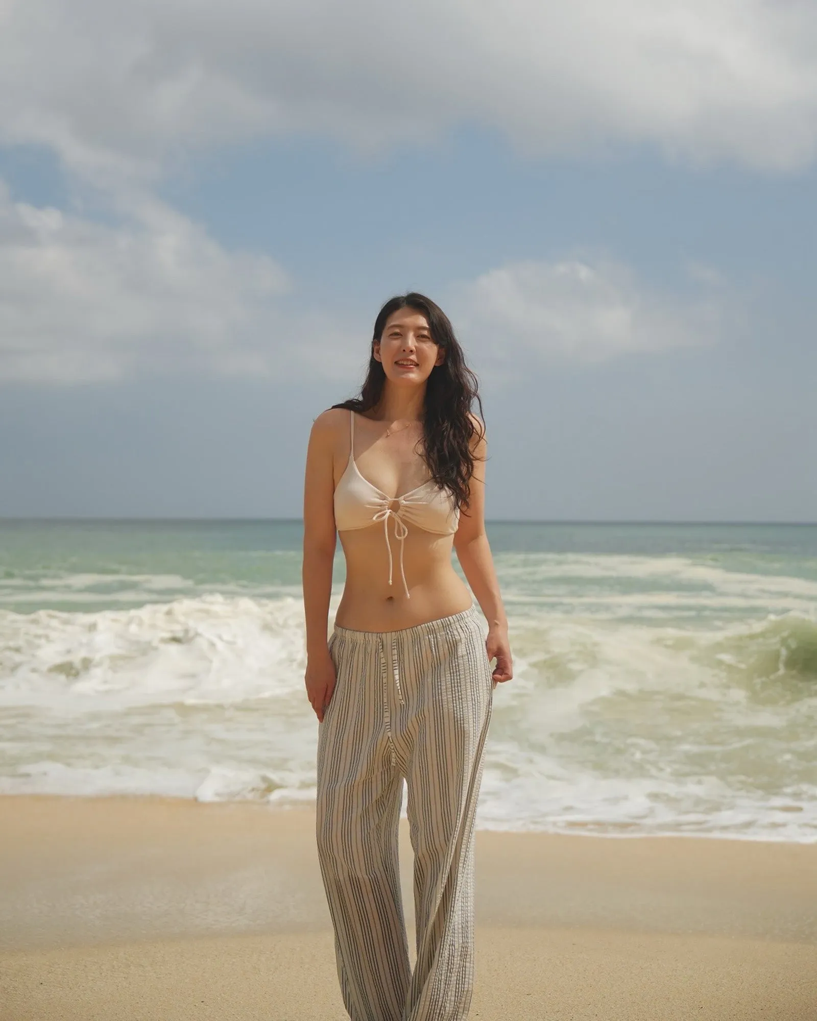 Striped Easy Pants