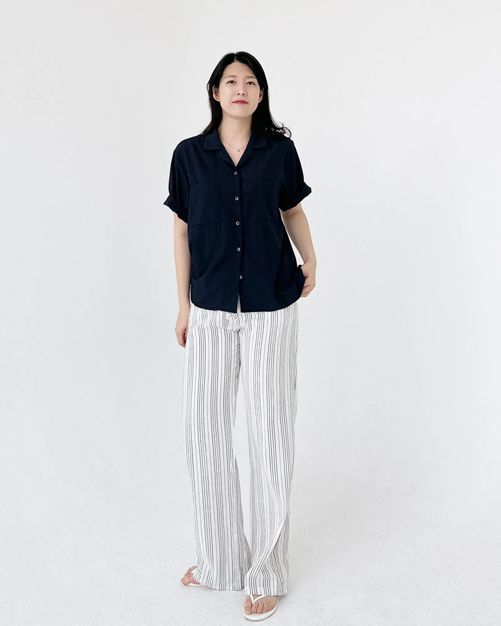 Striped Easy Pants