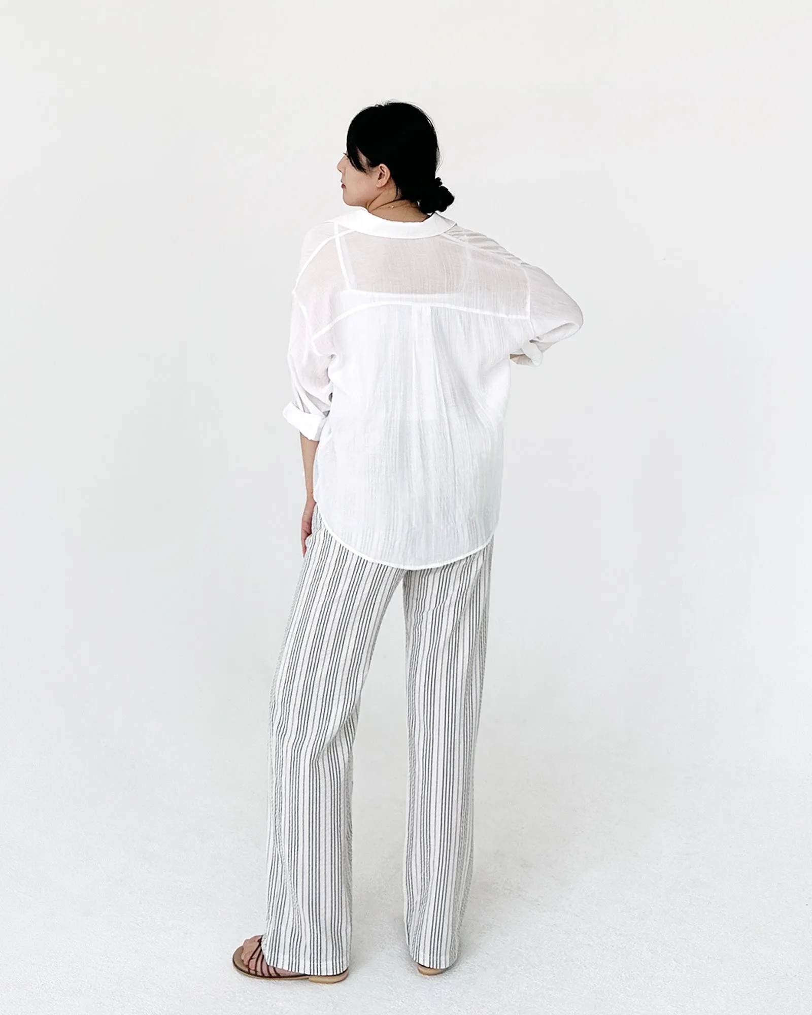 Striped Easy Pants