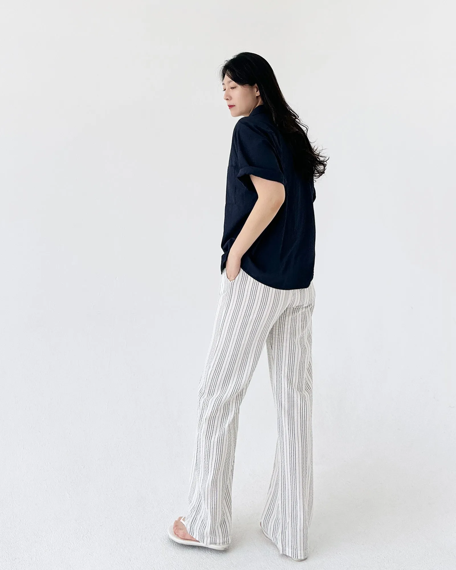 Striped Easy Pants