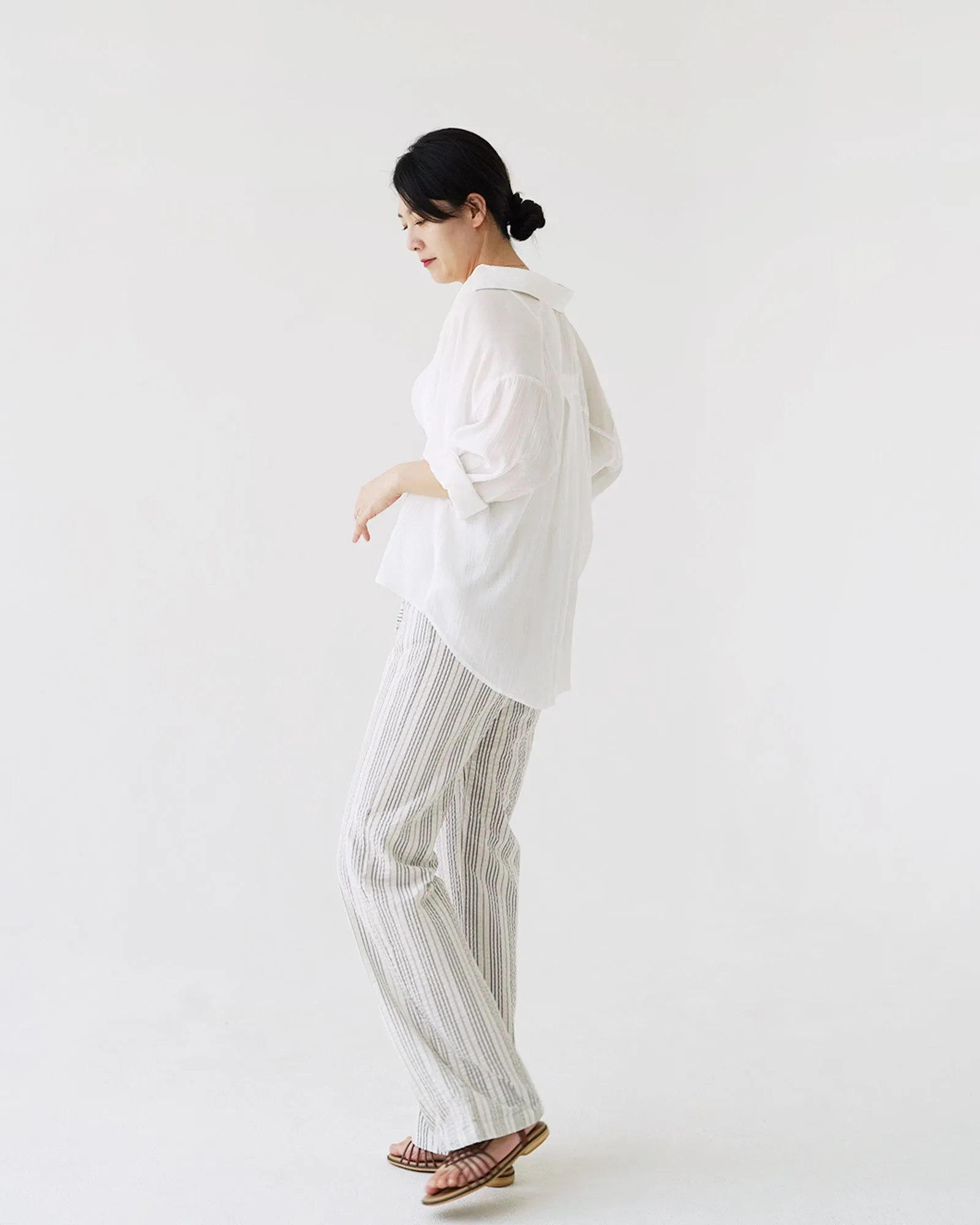 Striped Easy Pants