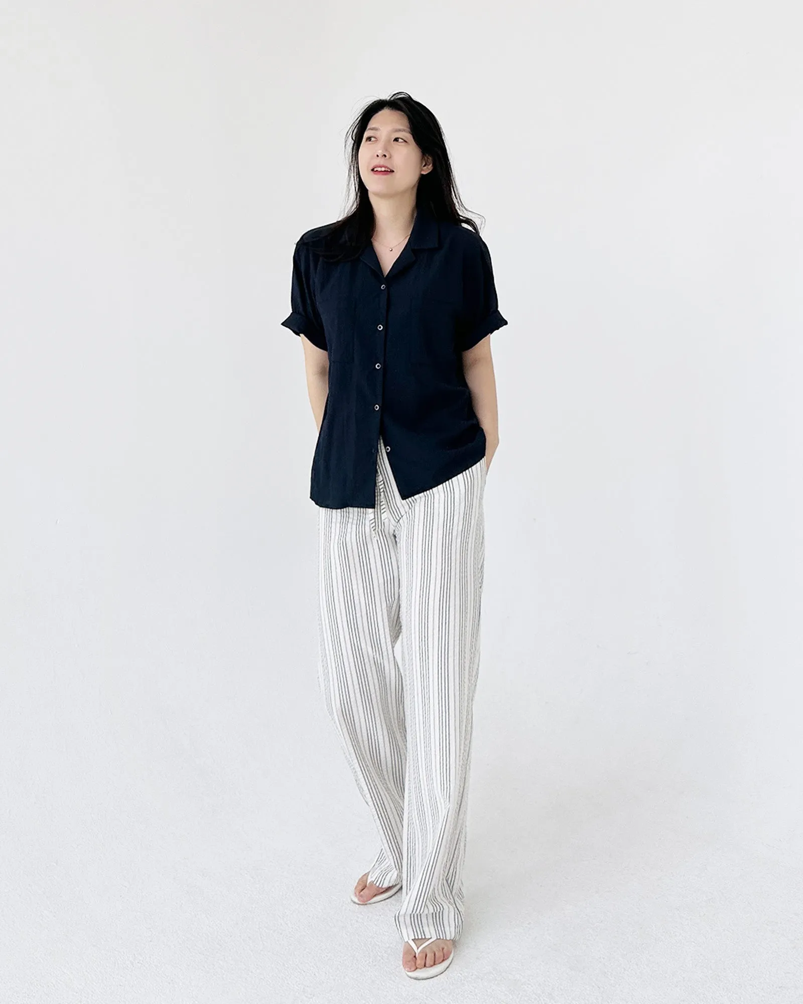 Striped Easy Pants