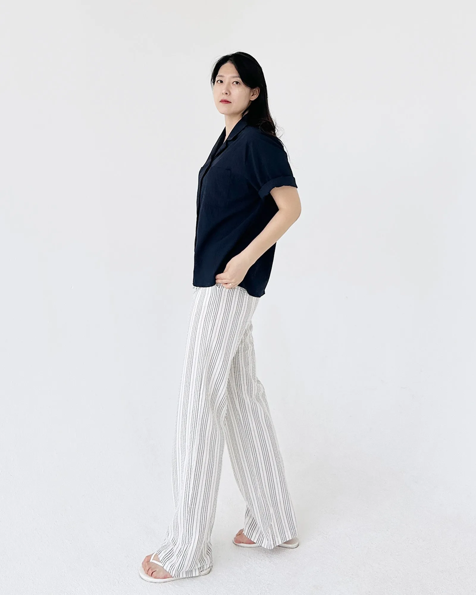 Striped Easy Pants