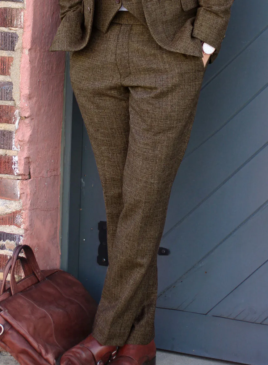 Vintage Glasgow Brown Tweed Pants