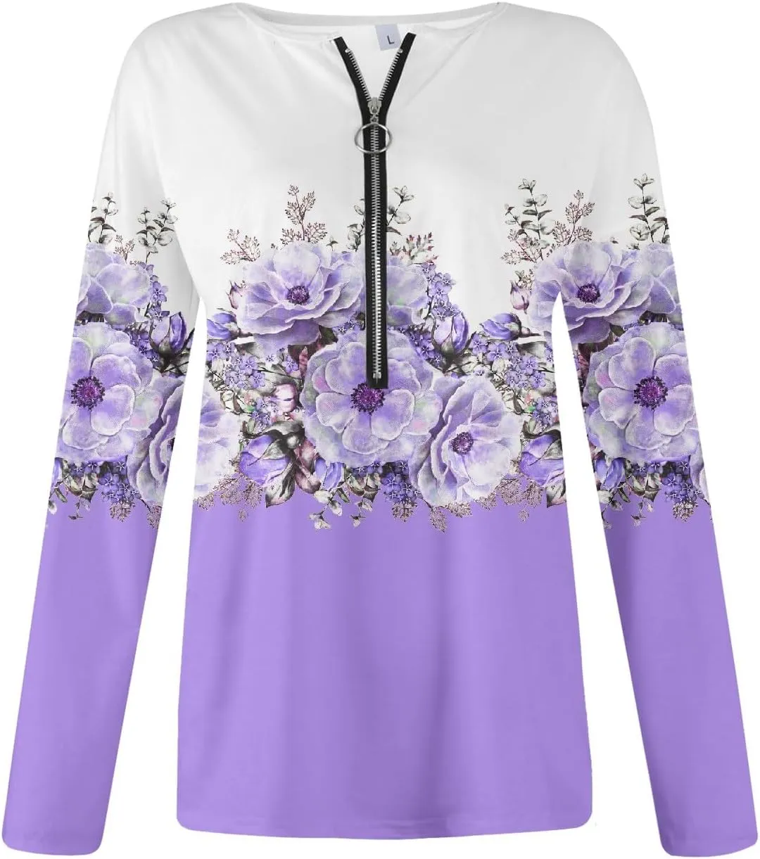 Womens Sweatshirts Quarter Zip Sweatshirts Pullover Casual Zip Up Cute Hoodies 2023 Fall Outfits Athletic Tops