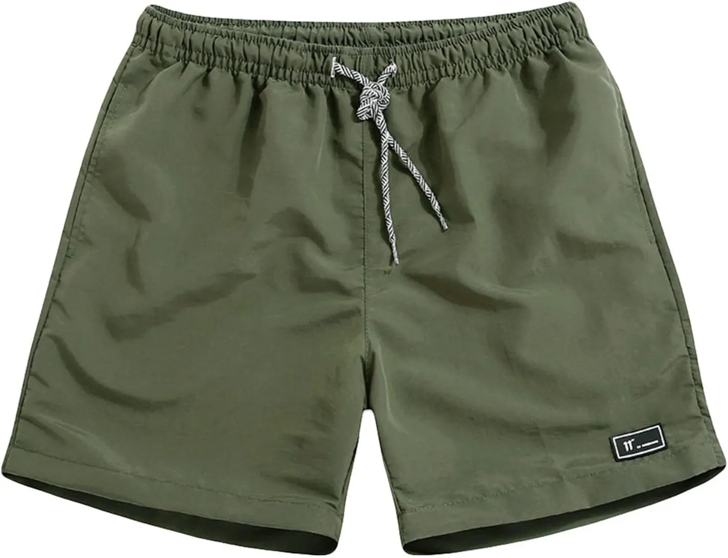 Workout Shorts for Men Fitness Sports Plus Size Five Surf Quick Drying Beach Pants Shorts Bird Dogs Short Men White