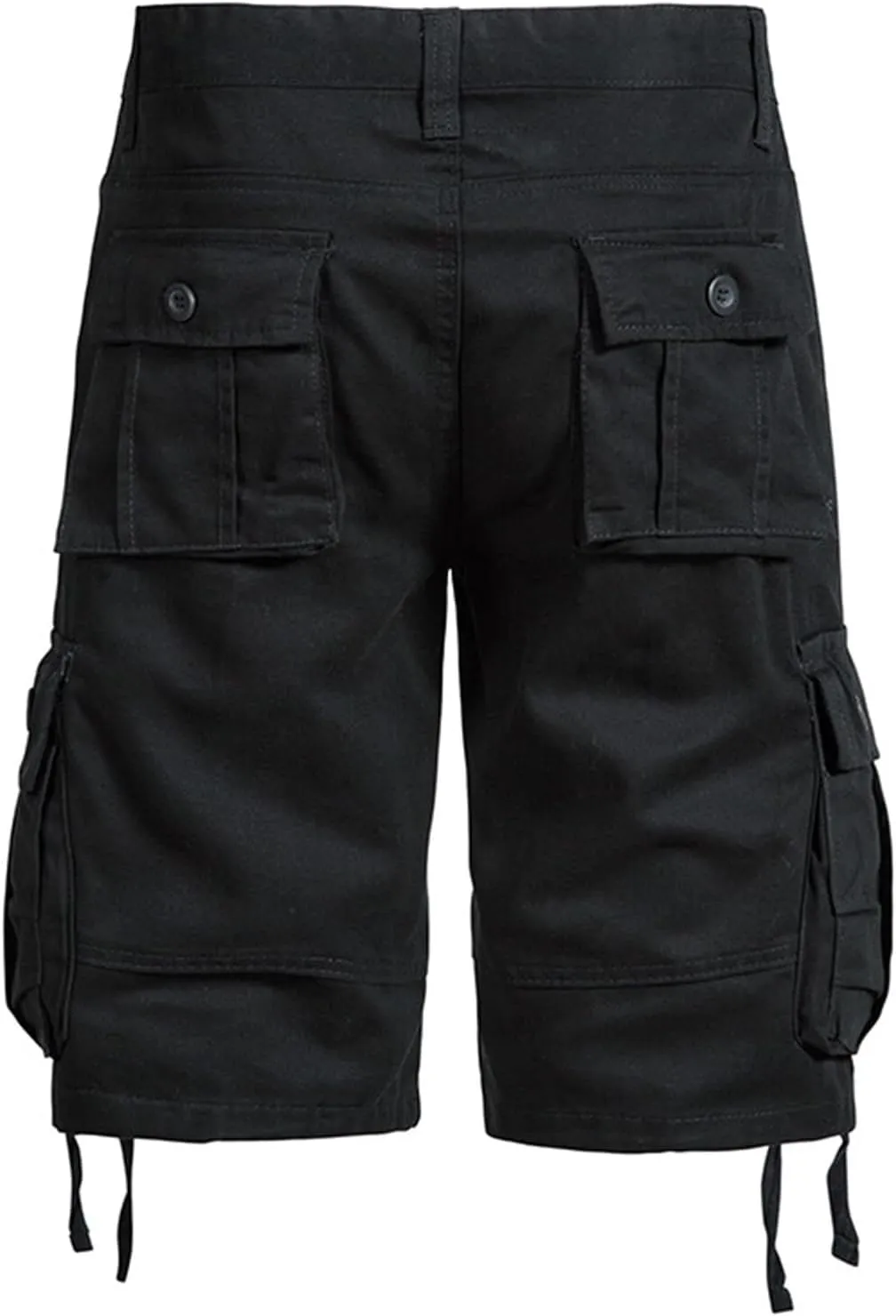 Xiaojmake Mens Hiking Shorts Cotton Twill Bermuda Short 7" Inseam Summer Outdoor Camouflage Workout Shorts with Multi-Pockets