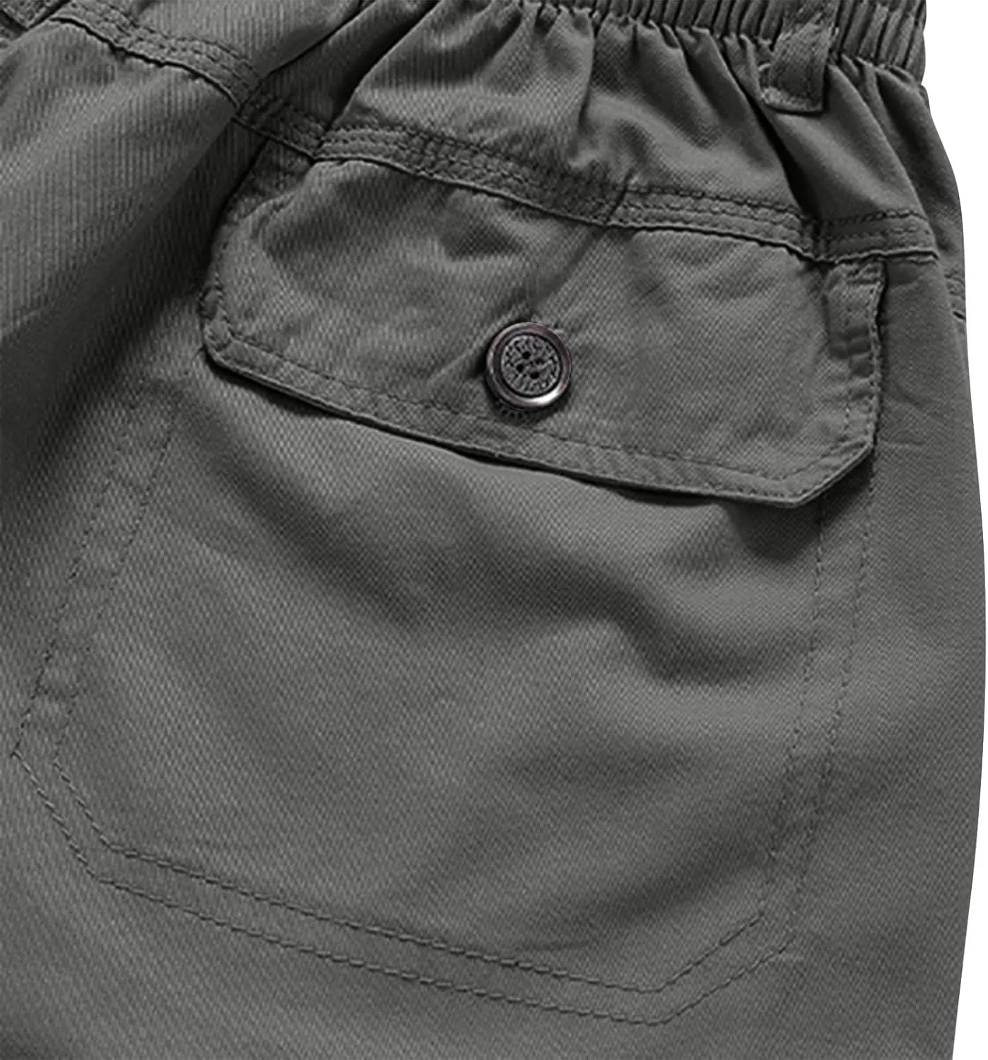 Xiaojmake Mens Stretch Cargo Short 2025 Loose Fit Cotton Flat Front Shorts Outdoor Hiking Work Short Casual Bermuda Shorts